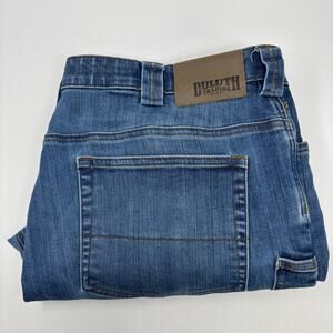 Duluth Trading Co. 40x32 Ballroom Double Flex Medium Wash Slim Fit Jeans